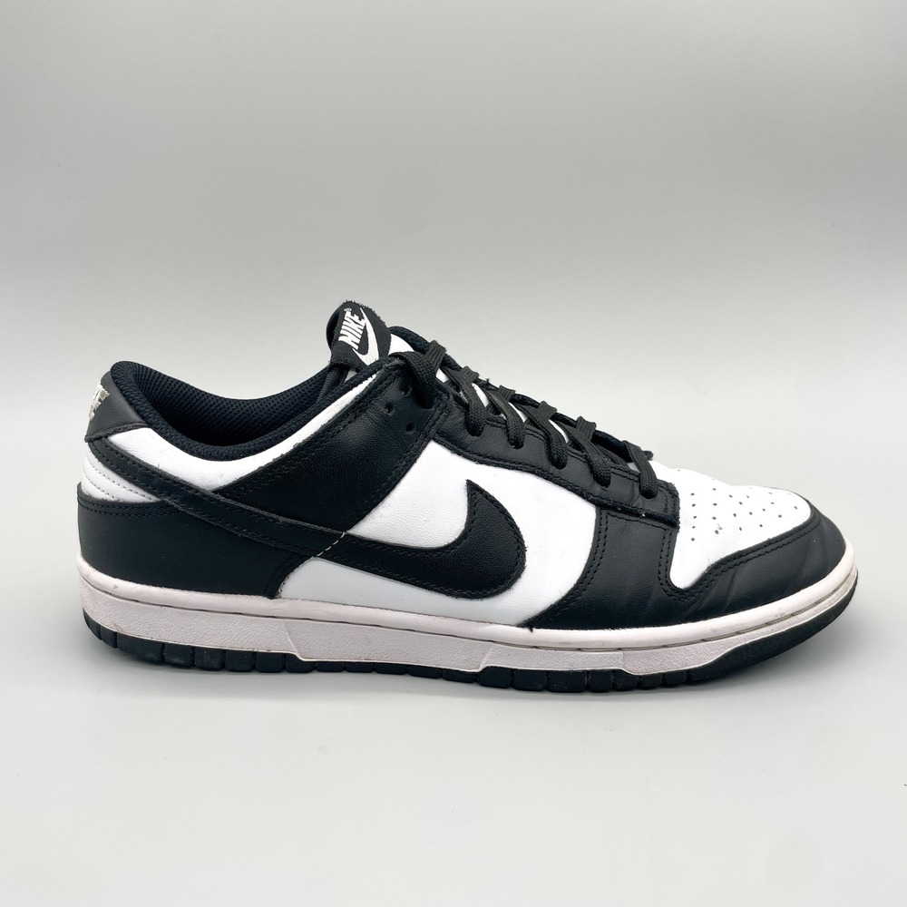 Nike Dunk Low Retro Panda Black White Womens 10.5 Sneakers Shoes DD1503101